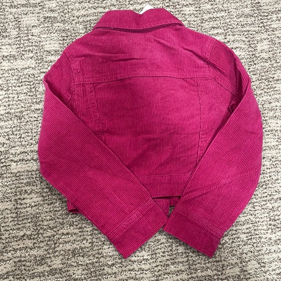 Kidpik Fuchsia Corduroy Jacket - Picture 3 of 3